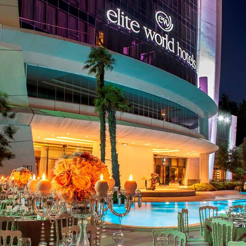 Hayallerinizdeki o görkemli düğünü Elite World Europe Hotel'de gerçekleştirmek ister misiniz?