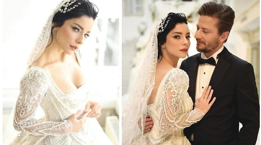 Merve Boluğur'un gelinliği